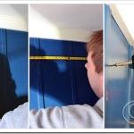 Предварительная разметка и засверливание отверстий для монтажа